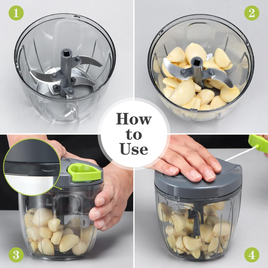 Plastic Manual Vegetable Chopper