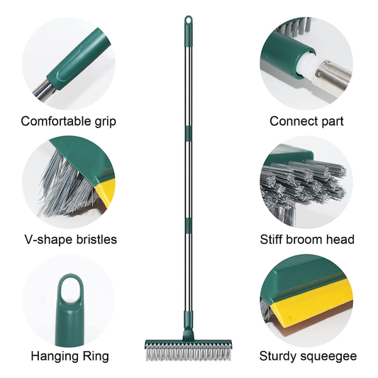 Bathroom Cleaning Brush 3 in 1