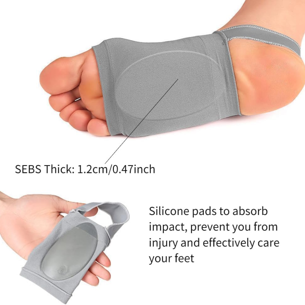 Cotton Flat Foot Arch Support For Men & Women