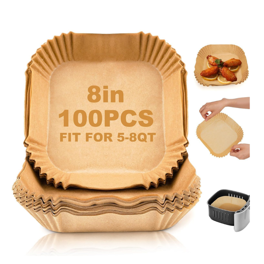 Air Fryer Disposable Paper Sheets  100 PCS