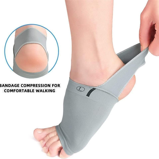 Cotton Flat Foot Arch Support For Men & Women