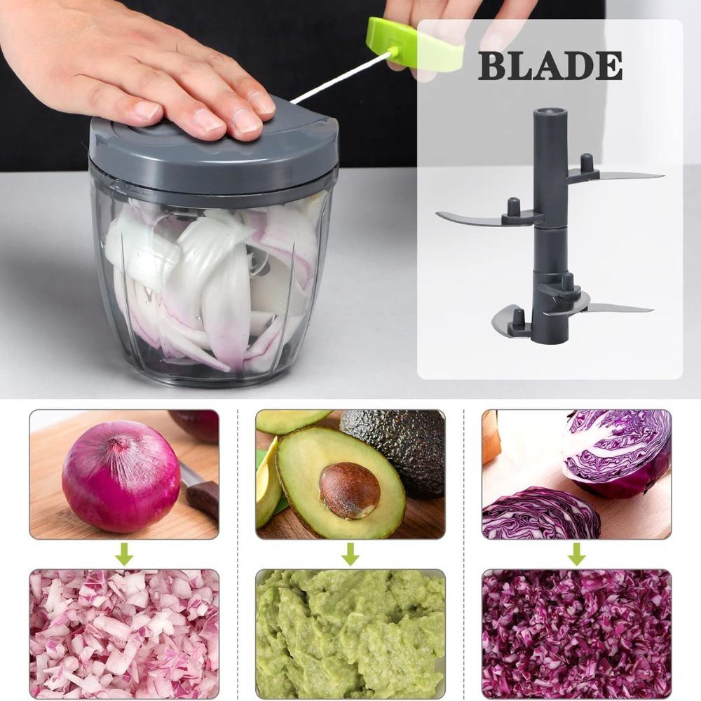 Plastic Manual Vegetable Chopper
