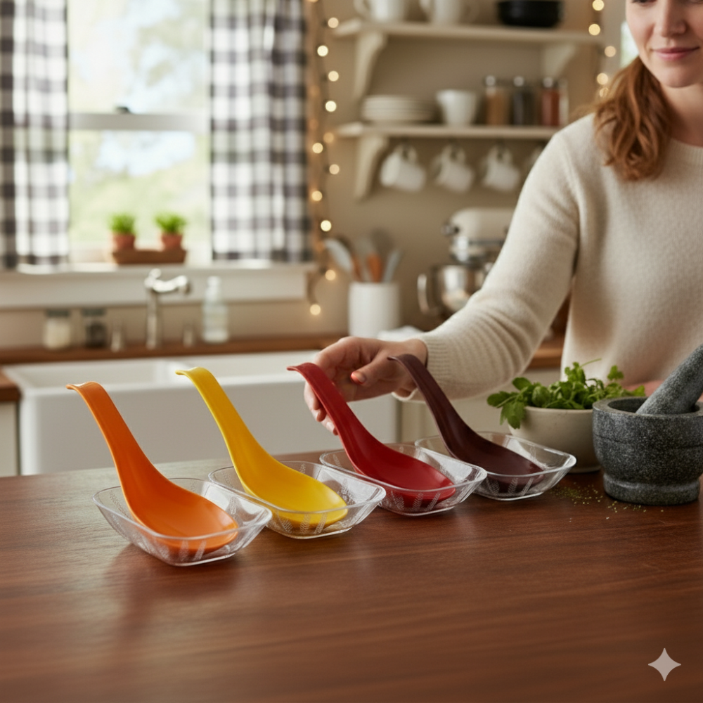 Plastic Serving Spoon Set of 3