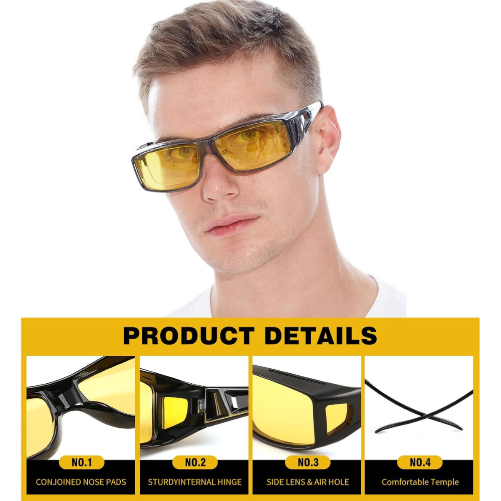 HD Vision Day & Night Unisex Polarized Sunglasses