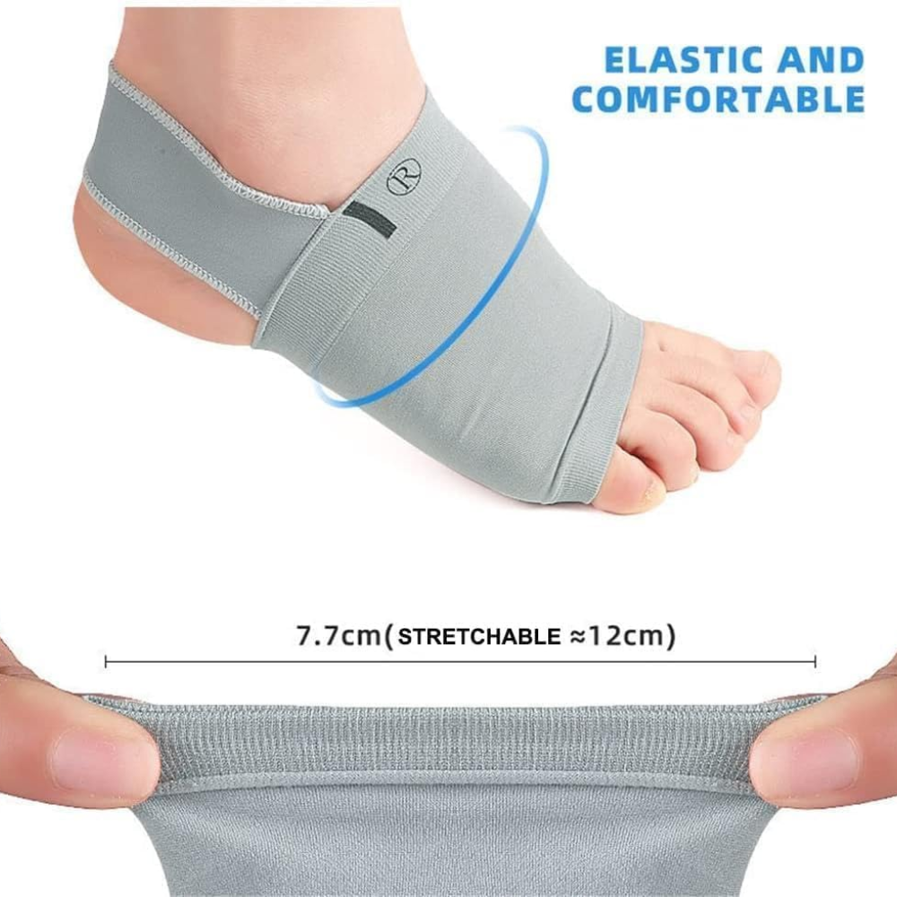 Cotton Flat Foot Arch Support For Men & Women