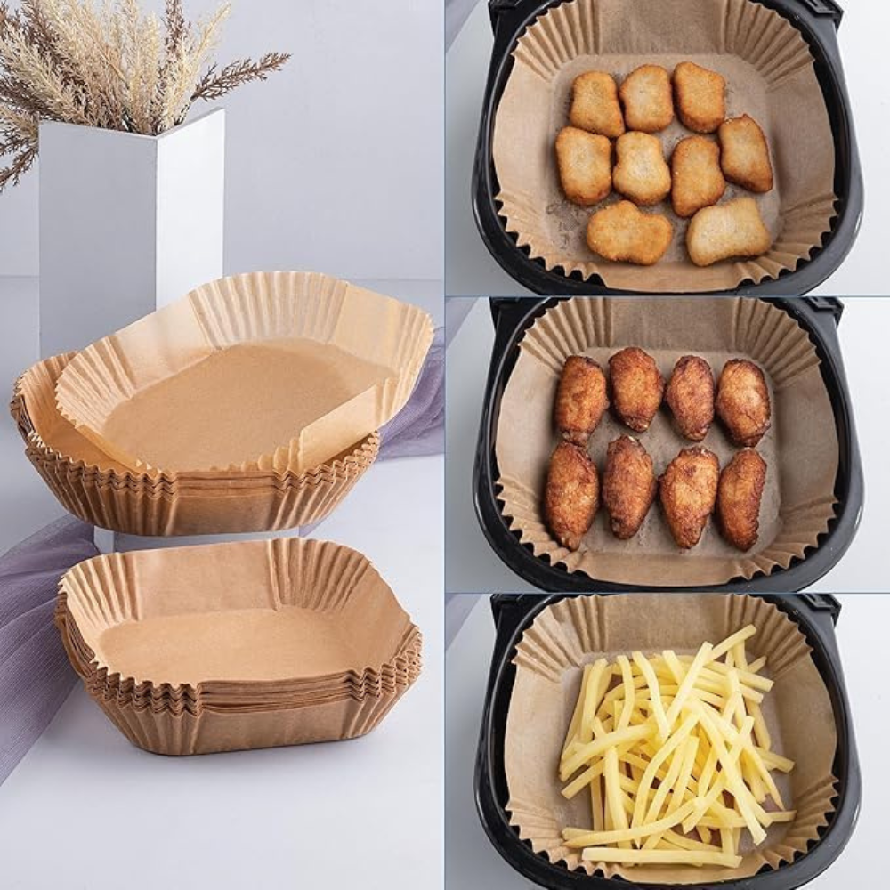 Air Fryer Disposable Paper Sheets  100 PCS