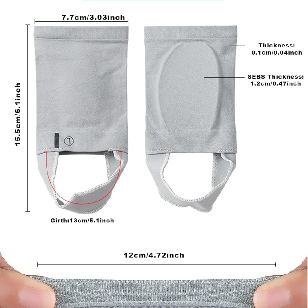 Cotton Flat Foot Arch Support For Men & Women